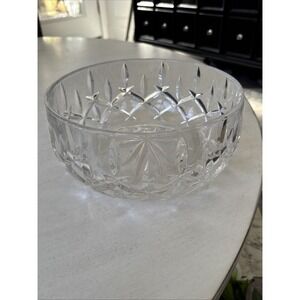 Gorham Lady Anne Pattern 9" Heavy Crystal Salad Bowl Made in Germany
